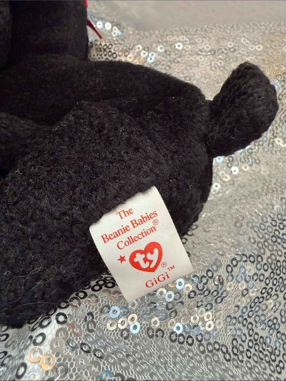 NWT Ty Gigi the Poodle Dog Beanie Baby Toy - Soft